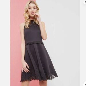Ted Baker "Zaffron" fit and flare dress.